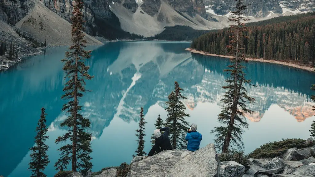 How did the fishboy arrive at the crater lake?