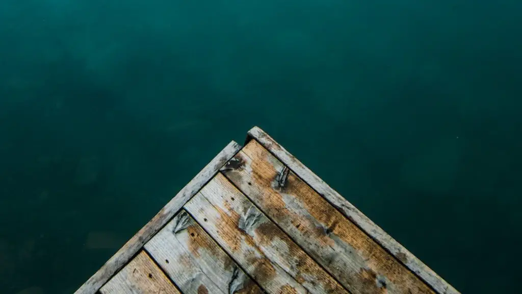 What is the floating log in crater lake called?