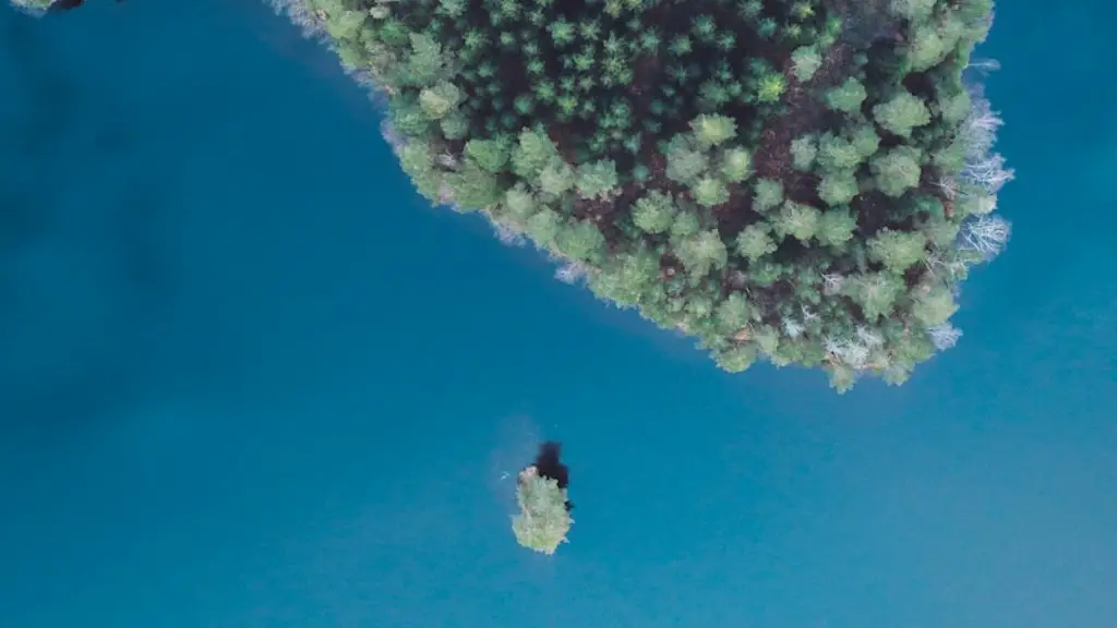What formed crater lake?