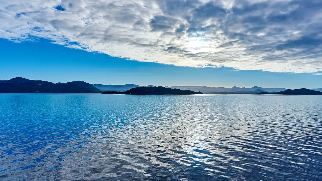 What is a crater lake?