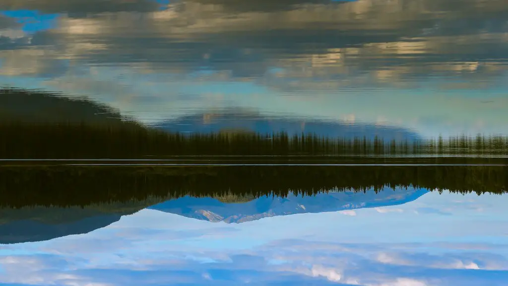 What formed crater lake?